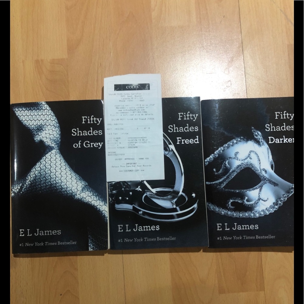 3 Fifty shades of grey collection